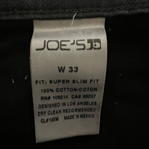 Joe’s Jeans grey wash - size 33 - Picture 4 of 5